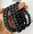 8MM 1$ Bracelets Group Natural Crystal