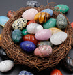 3CM Natural Stone Crystal Mini Eggs Small Easter Eggs