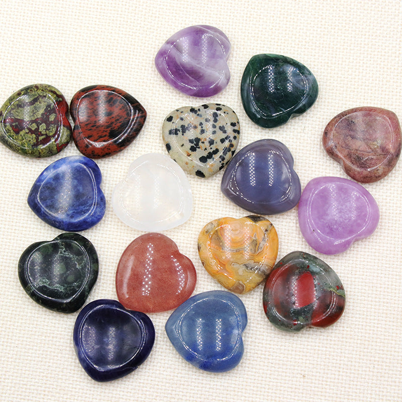 Heart Worry Stone Natural Crystal