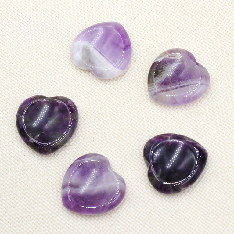 Heart Worry Stone Natural Crystal