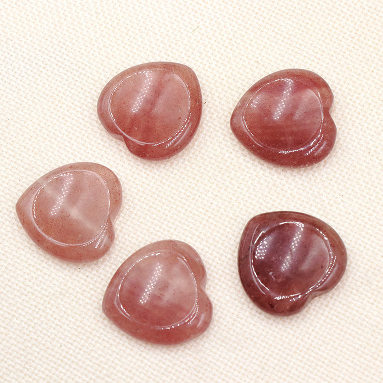 Heart Worry Stone Natural Crystal