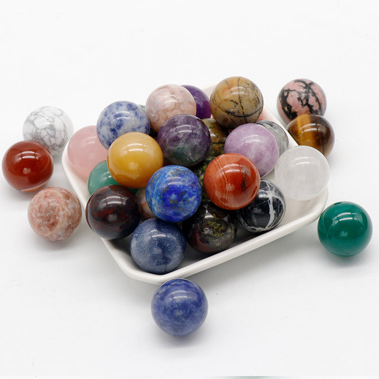 20mm Mini Sphere Natural Crystal Stone