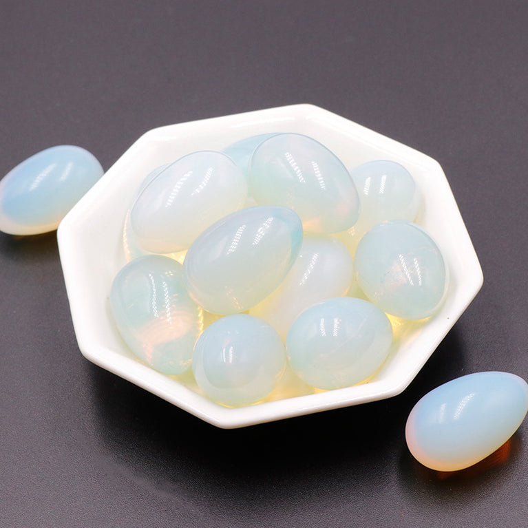 3CM Natural Stone Crystal Mini Eggs Small Easter Eggs