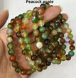 8MM 1$ Bracelets Group Natural Crystal