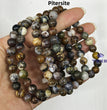 8mm Piitersite Bracelets Round Beaded Bracelets Stretch Beads