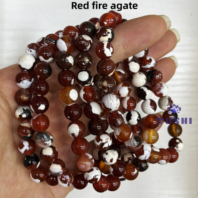 8MM 1$ Bracelets Group Natural Crystal