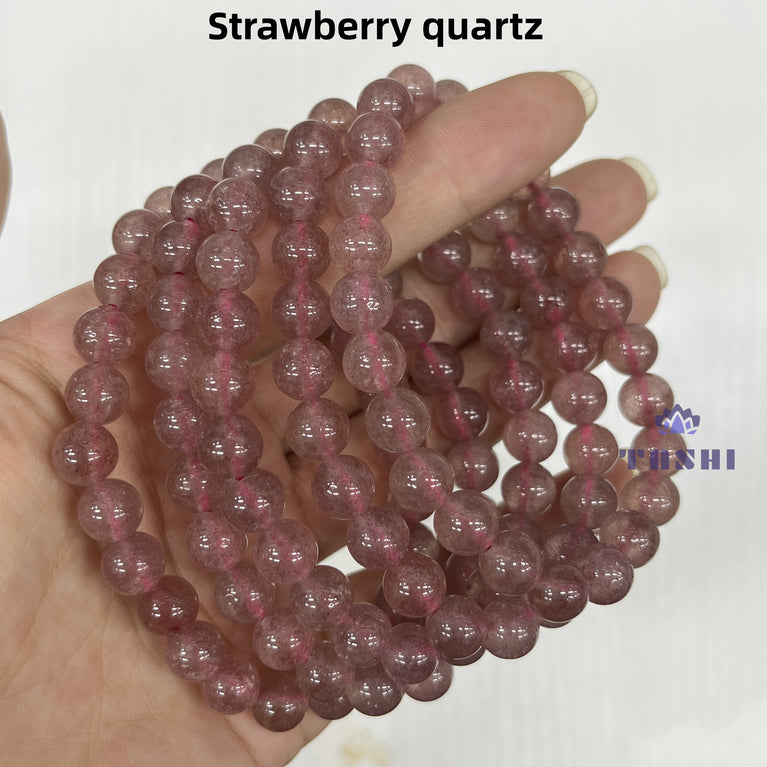 8MM 3$ Bracelets Group Natural Crystal Jewelry