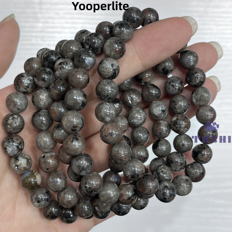 8MM 1.5$ Bracelets Group Natural Crystal